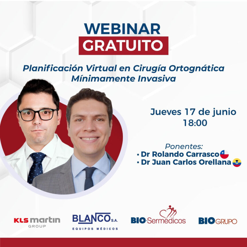 Webinar sobre Cirugía Mínimamente invasiva de ortognática